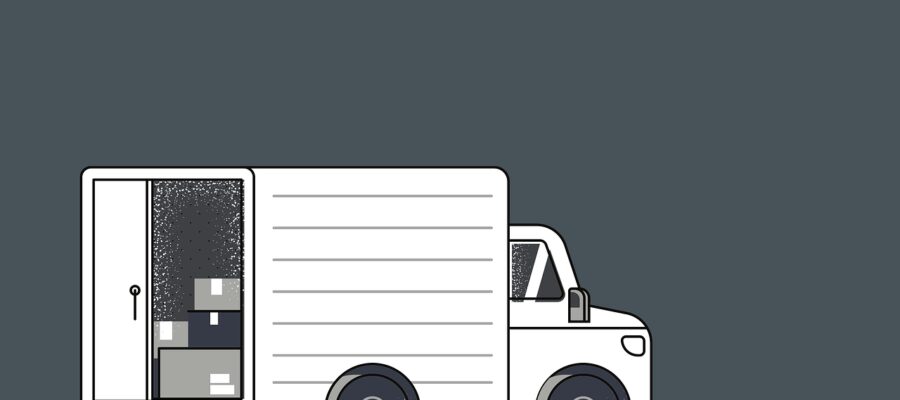 transport, truck, van