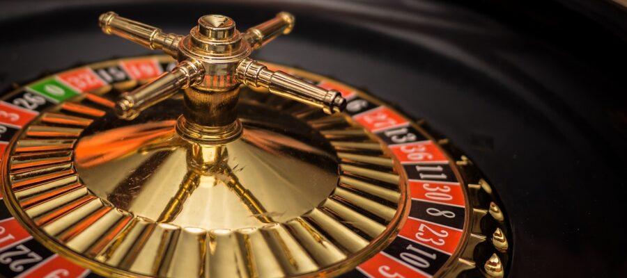 roulette, casino, black