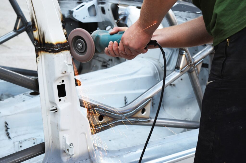 grinding, automotive, metalwork