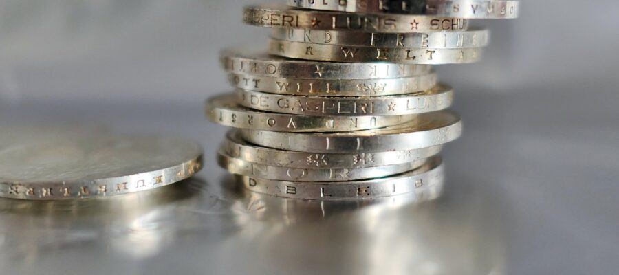 coins, german mark, mark